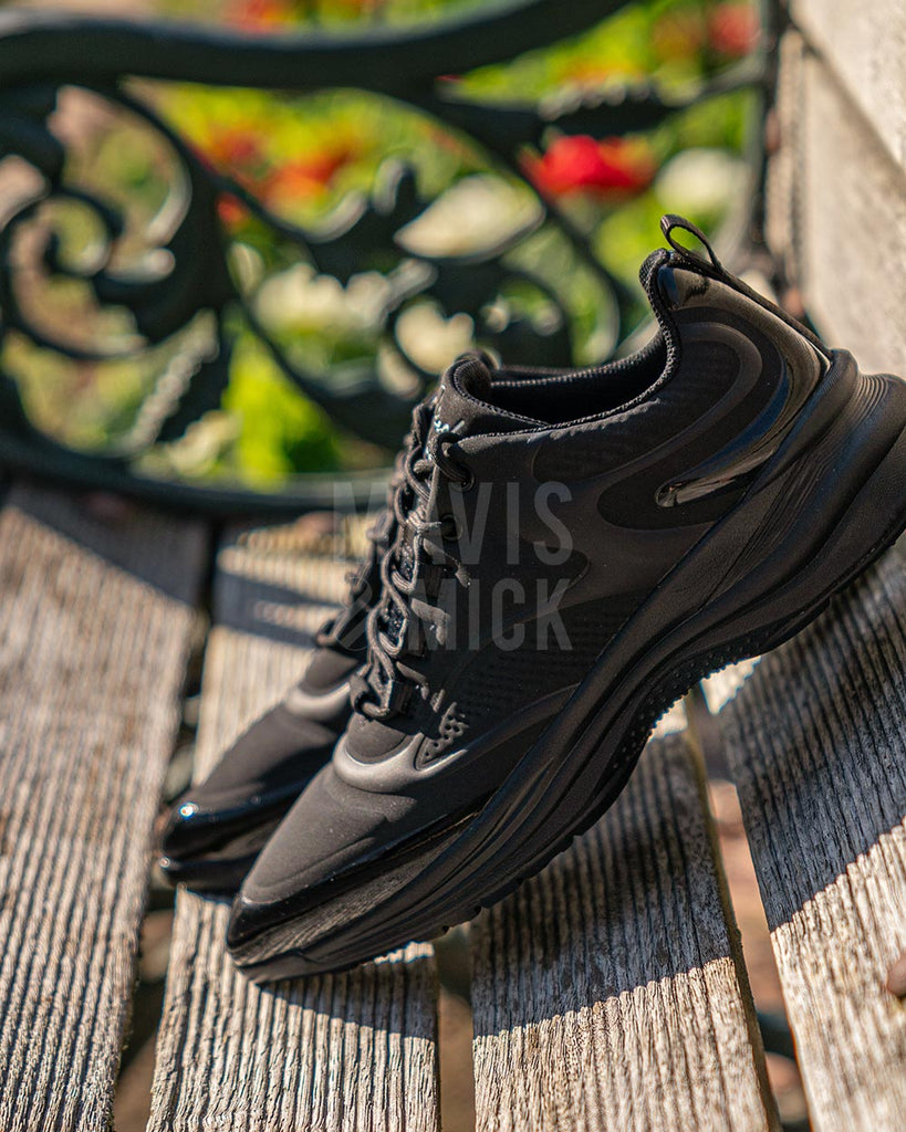 Buy Skechers Men's Elent-Leven Black Leather Sneakers-10 UK (11 US) (45 EU)  (65727-BLK) at Amazon.in